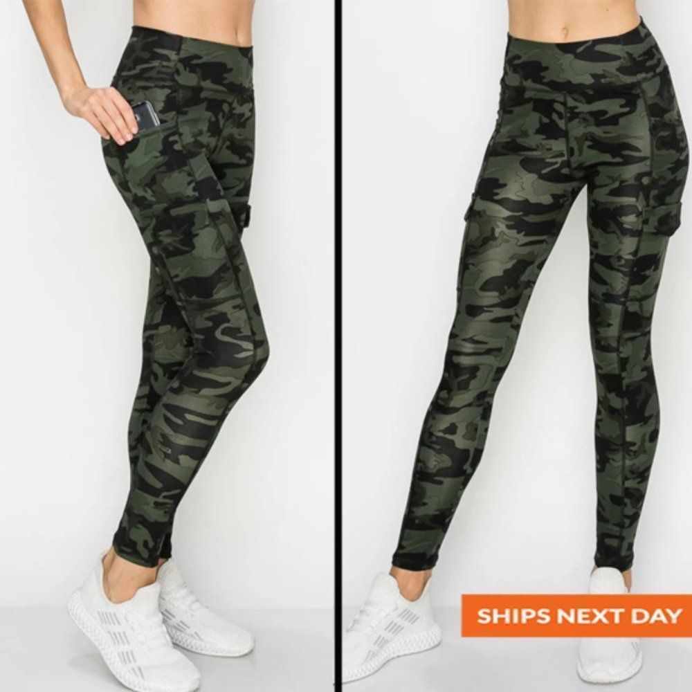 Cargo Pocket Legging - Pocket Legging - Cargo Legging - Body Shaping